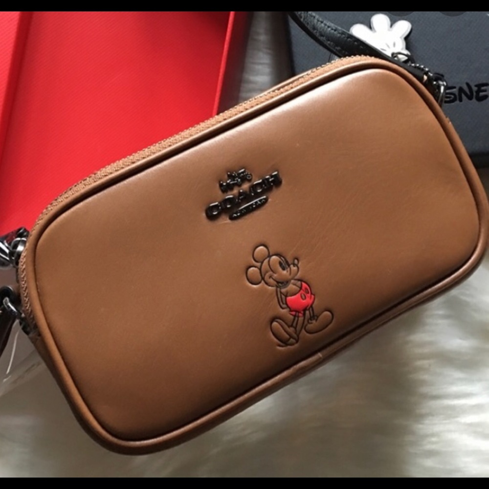 Mikey mouse coach crossbody
